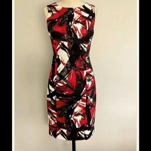 Michael Kors Graphic Print Sheath Dress